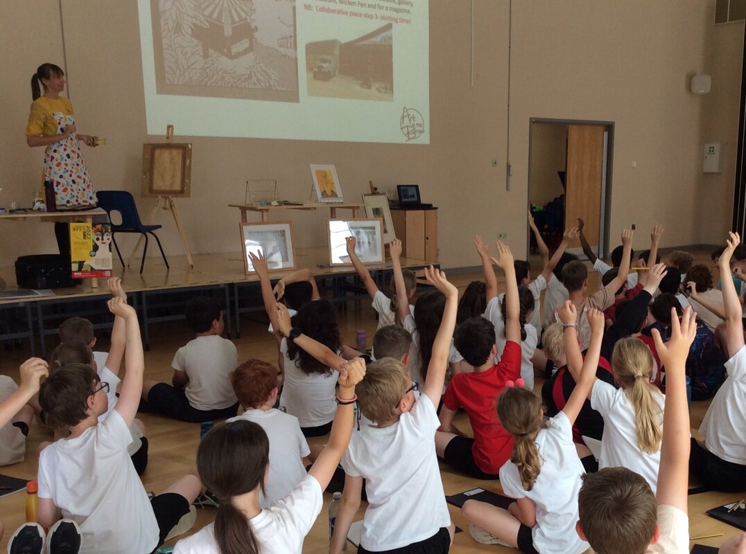 Image of Isle of Ely Primary School gets creative during the return of Arts Week