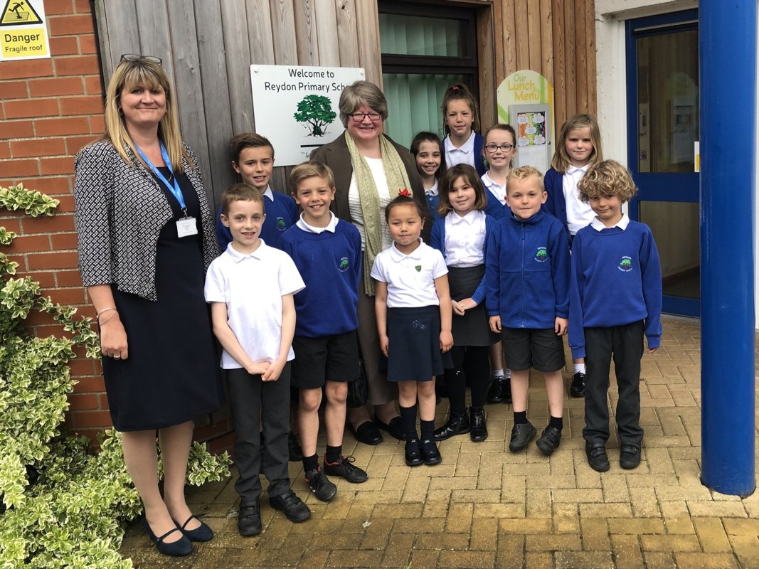 Image of Local MP visits Reydon Primary School